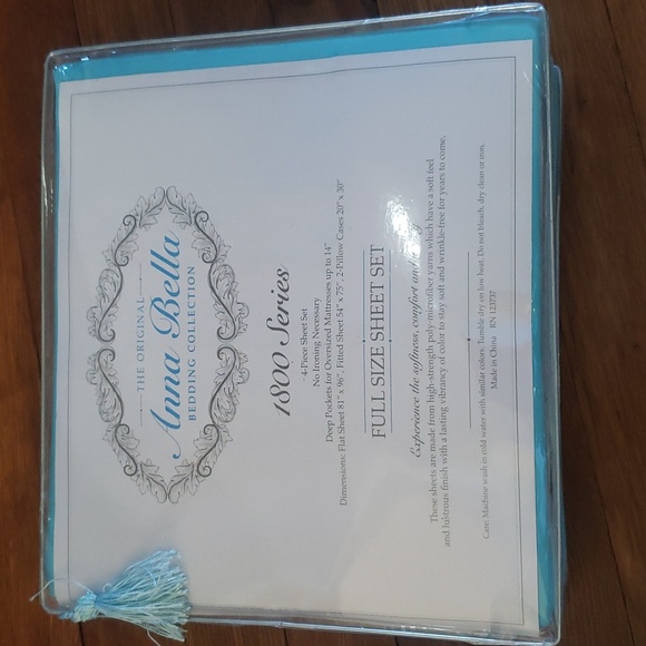 ANNA BELLA BED SHEET SET - Picture 5 of 5